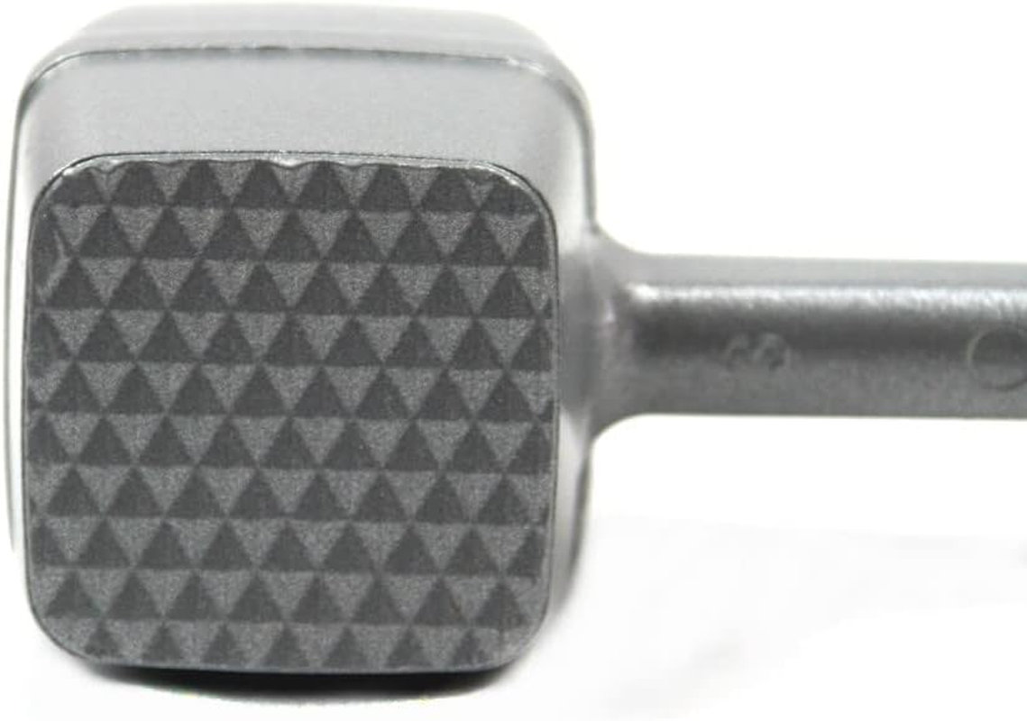 Westmark 62002260 Dual Sided Meat Tenderizer, 9.4 X 1.8 X 2.5 Inches, Silver image number 2