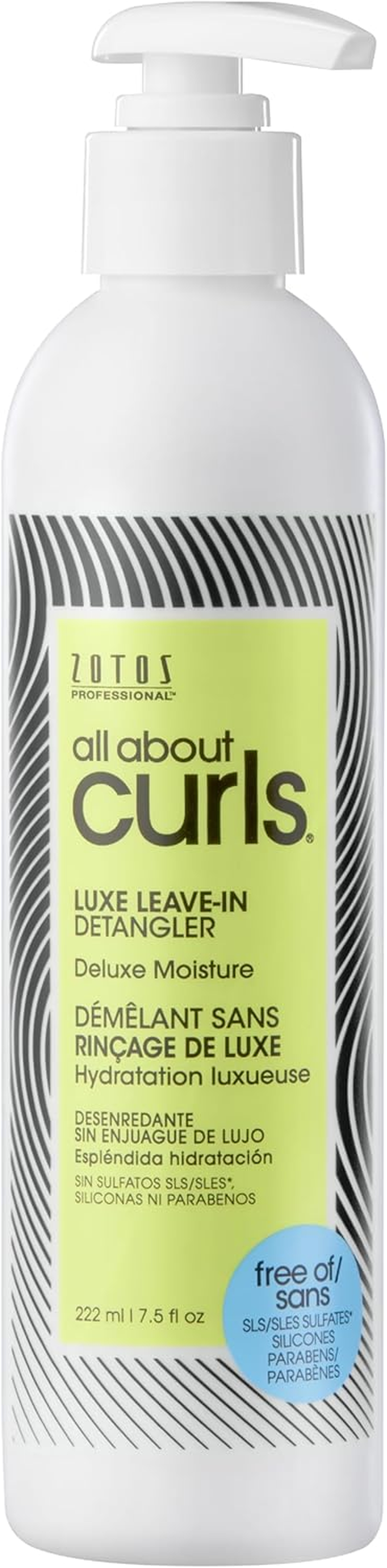 All about Curls Luxe Leave-In Detangler by All about Curls for Unisex - 7.5 Oz Detangler, 1 Count image number 1