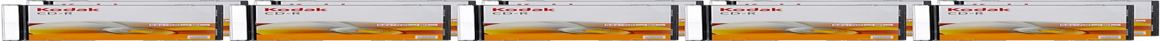 Kodak 510010 CD-R 700MB 52X: 10 CDS in Indivdual Cases