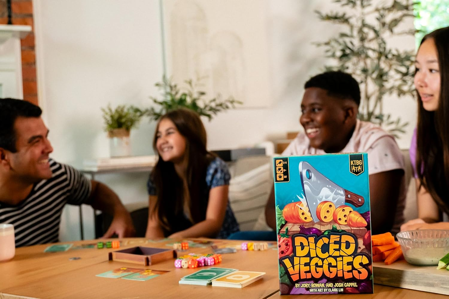 KTBG | Diced Veggies | Board Game image number 5