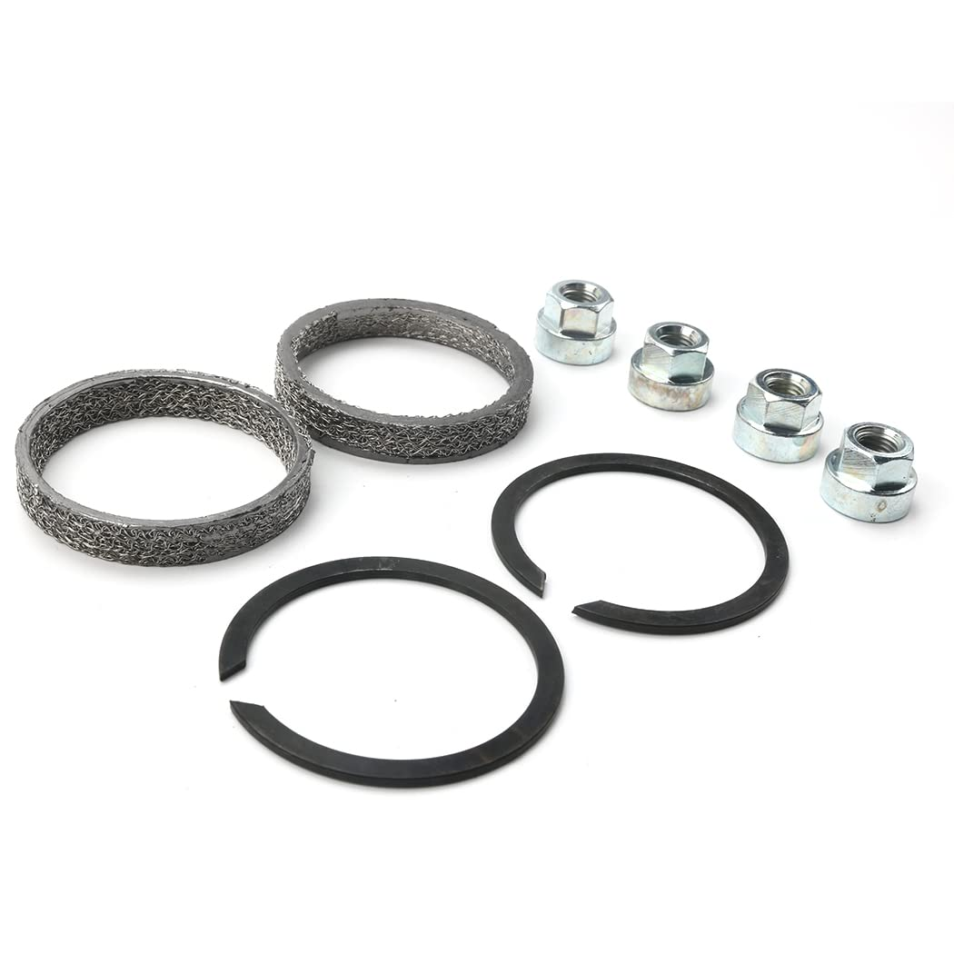Exhaust Mounting Gasket Kit Graphite 65324-83 65325-83A for Harley Davidson image number 4