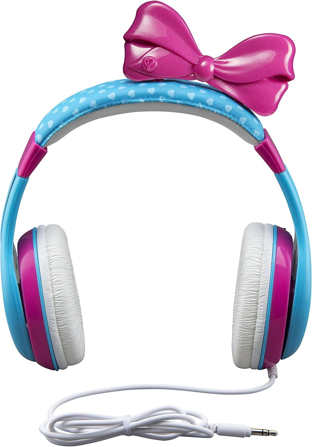 Jojo Siwa JJ-140.FXV8 Super Cute Youth Headphones - Volume Limiting (Blue/Pink)
