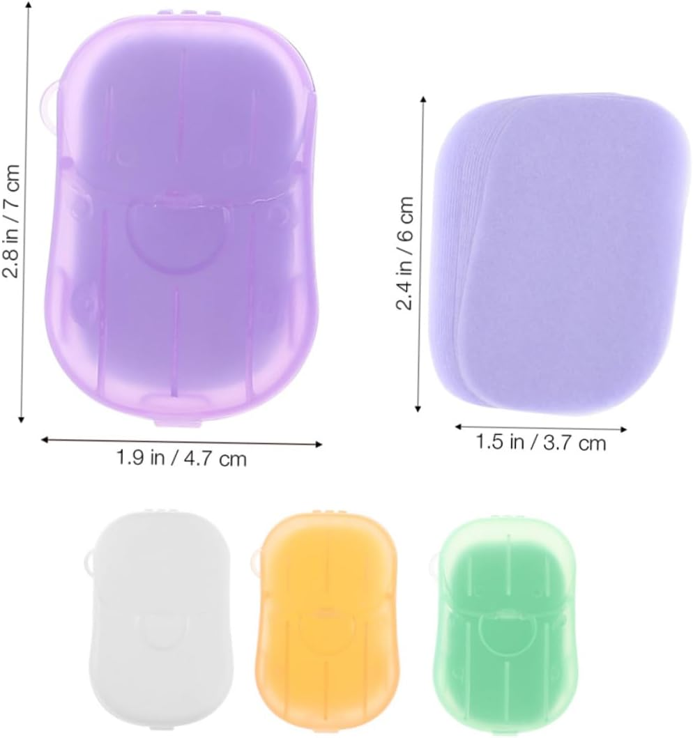 Gogogmee Portable Soap Sheets of Paper Hand Soap Disposables for Business Leisure Trips image number 1