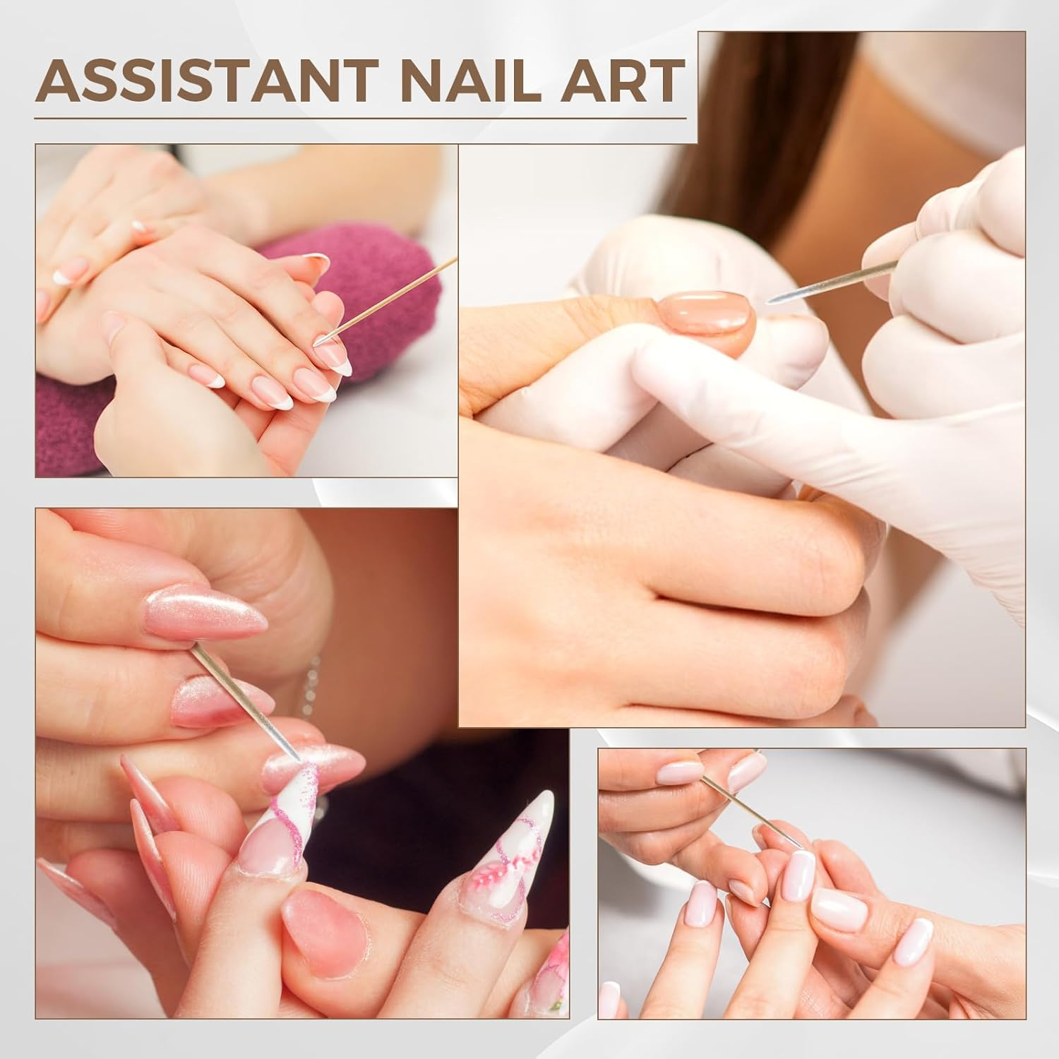 400Pcs Pointed Cotton Swabs in Storage Box - Precision Microblading Cotton Swabs with Wooden Sticks for Makeup, Cleaning Nail Polish, Eyebrow, Tattoo Permanent Supplies, Craft image number 3