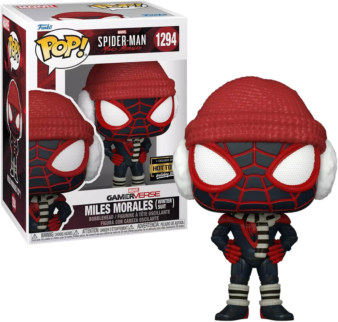 Spider-Man: Miles Morales - Winter Miles Pop! Vinyl [RS] image number 1