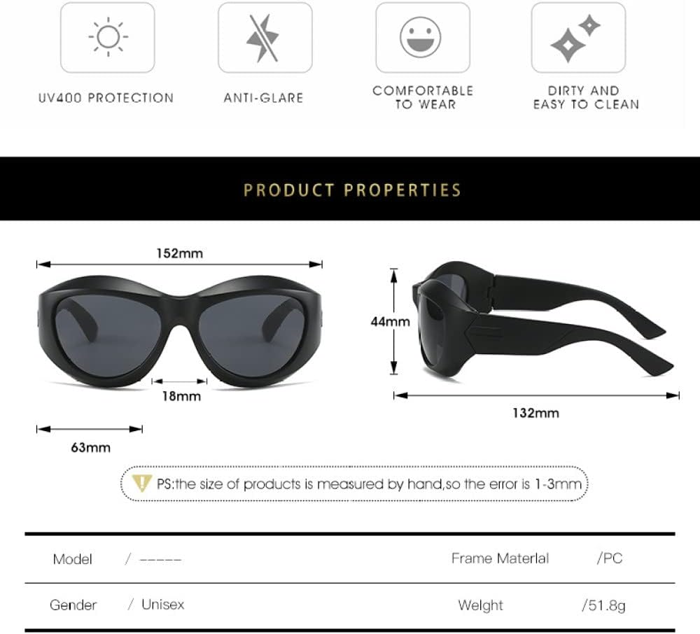 Steampunk Sunglasses Men'S Cycling Sports Sunglasses Women'S Glasses Trend Outdoor Sunglasses image number 4