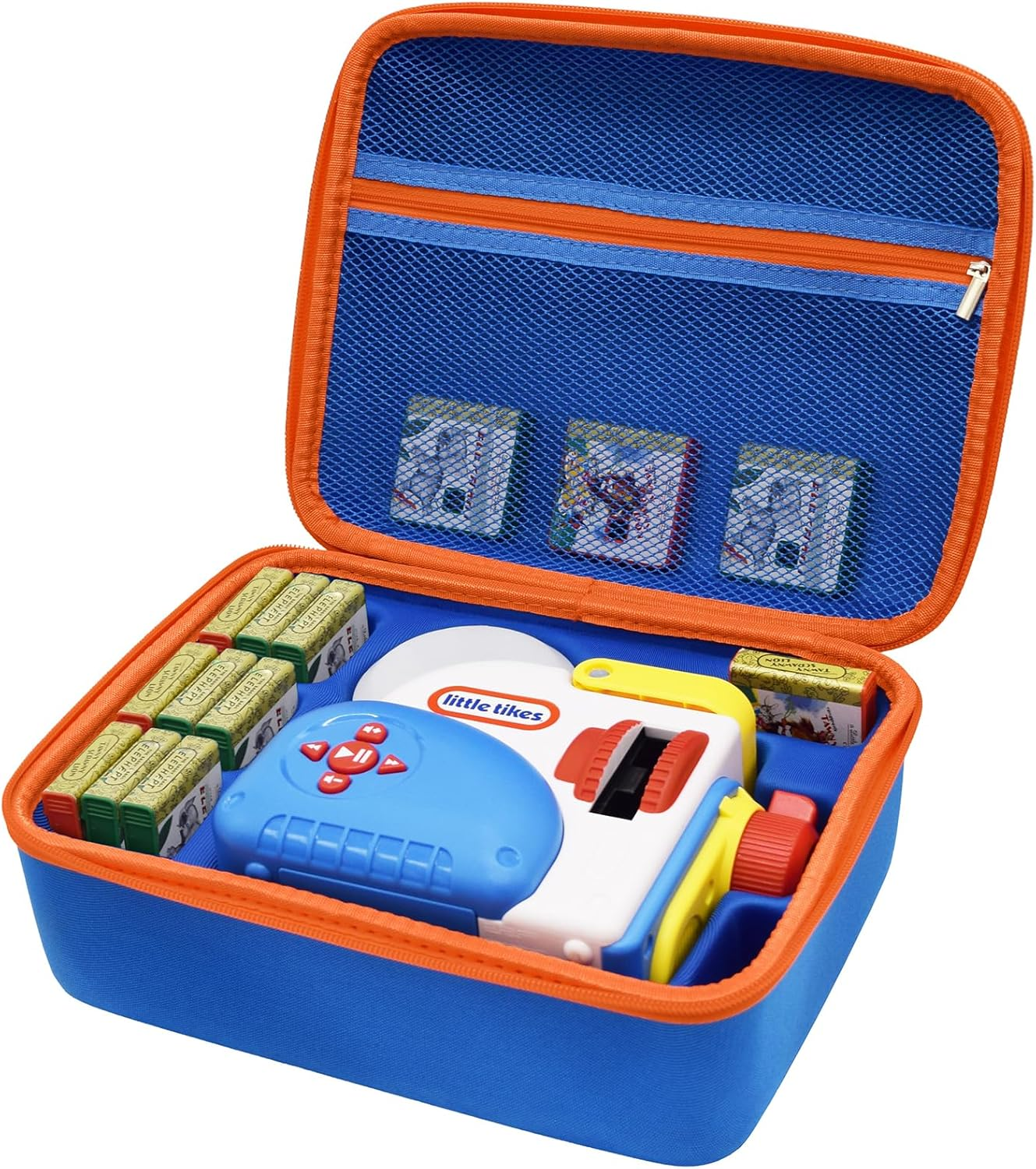 Case for Little Tikes Story Dream Machine &ndash; Storage Box for Books Starter Set, Storybooks & Character Figures, Kids Travel Organizer (Box Only) image number 4