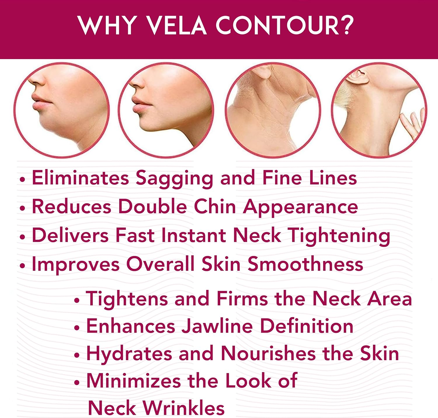 Advanced Neck Serum &ndash; Works for V Line Neck Chin Jawline - Fine Lines - Neck Wrinkles - Sagging Skin - for Women and Men (Serum) image number 5