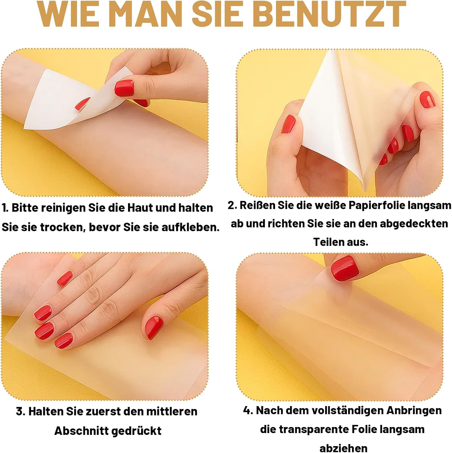 Pack of 15 Tattoo Covers, Waterproof, Tattoo Cover up Plasters, Skin-Friendly and Breathable, Ideal for Formal Occasions and Daily Use, 50 G image number 4