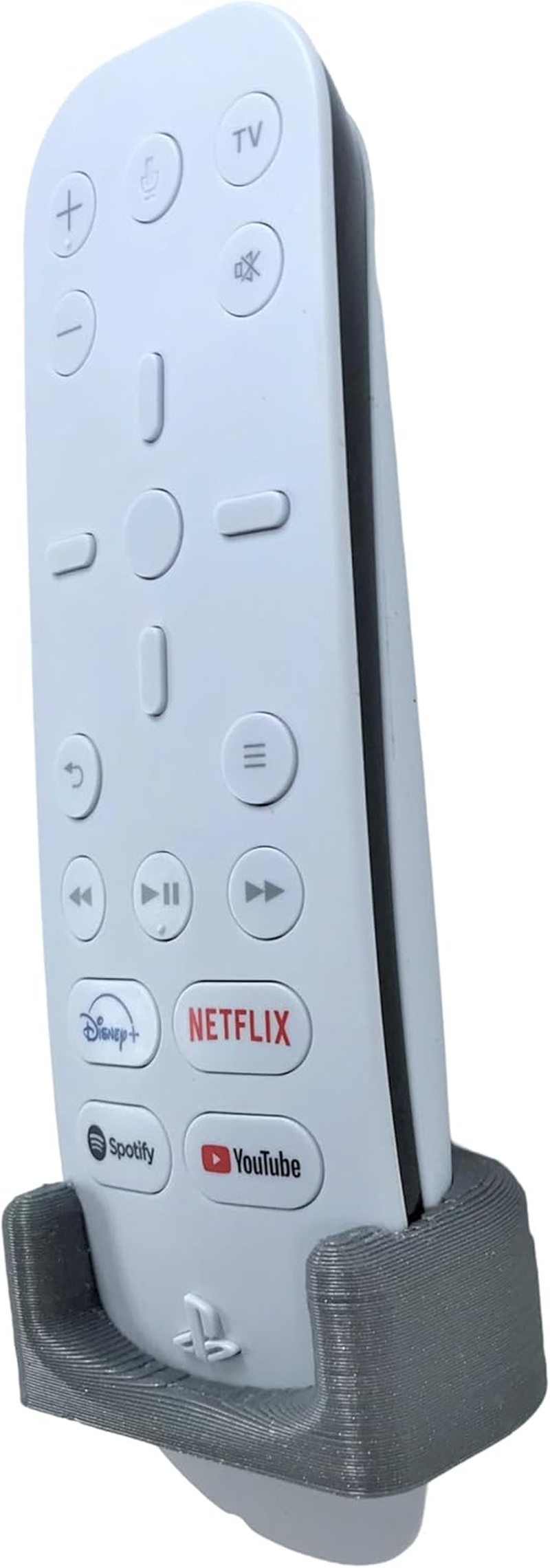 3D Cabin PS5 Media Remote Controller Wall Mount Bracket Holder Stand for Playstation 5 White