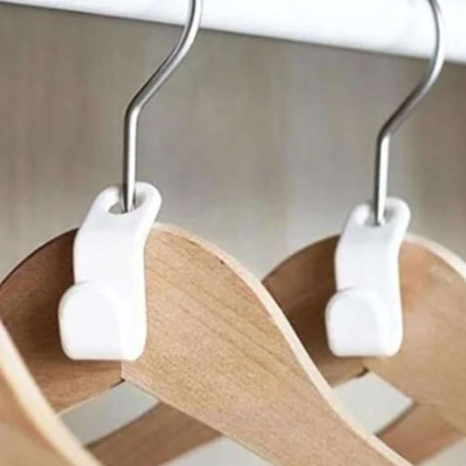 Hanger Hooks 10 Pack - Closet Space Savers with Non-Slip Design | Outfit Organizer Extender Hooks for Dresses, Shirts, Pants | Multi-Layer Hanging System for Wardrobe, Clothes Storage & Home O