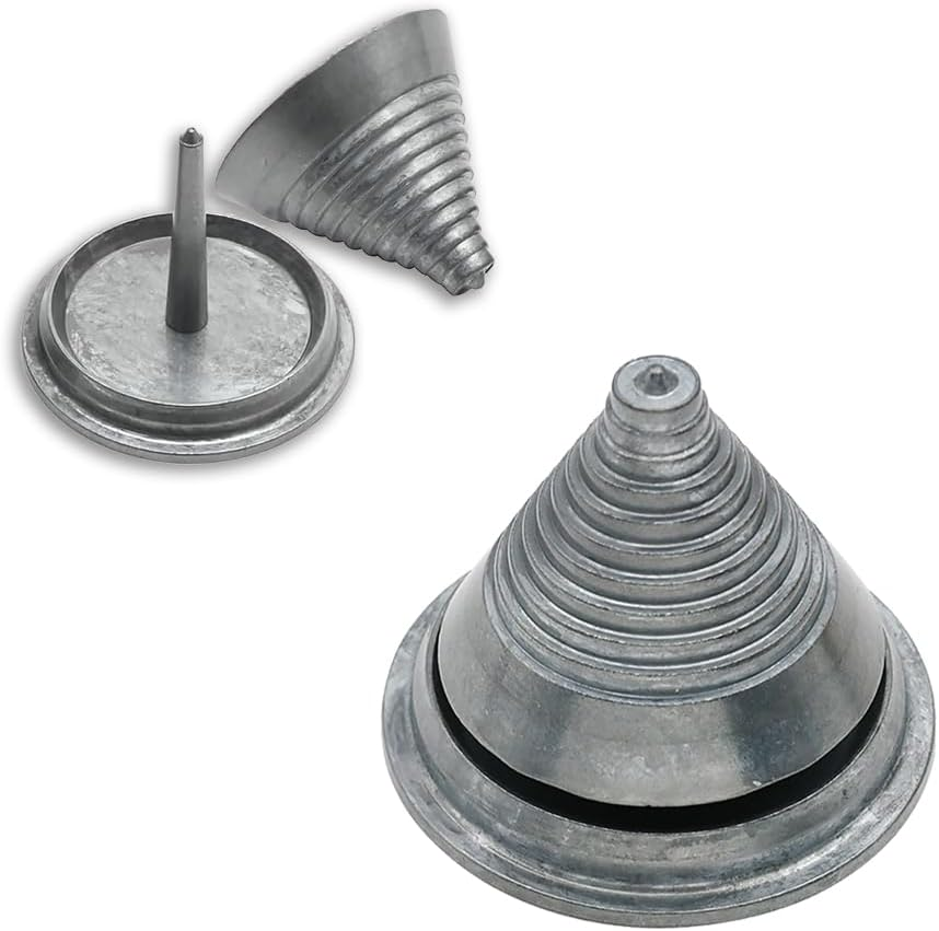 Lawn Mower Blade Balancer - Precision Metal Tool to Balance Sharpened Blades, Universal Fit for Most Lawnmower Blades, Essential Mower Maintenance Accessory (1 Pcs) image number 2