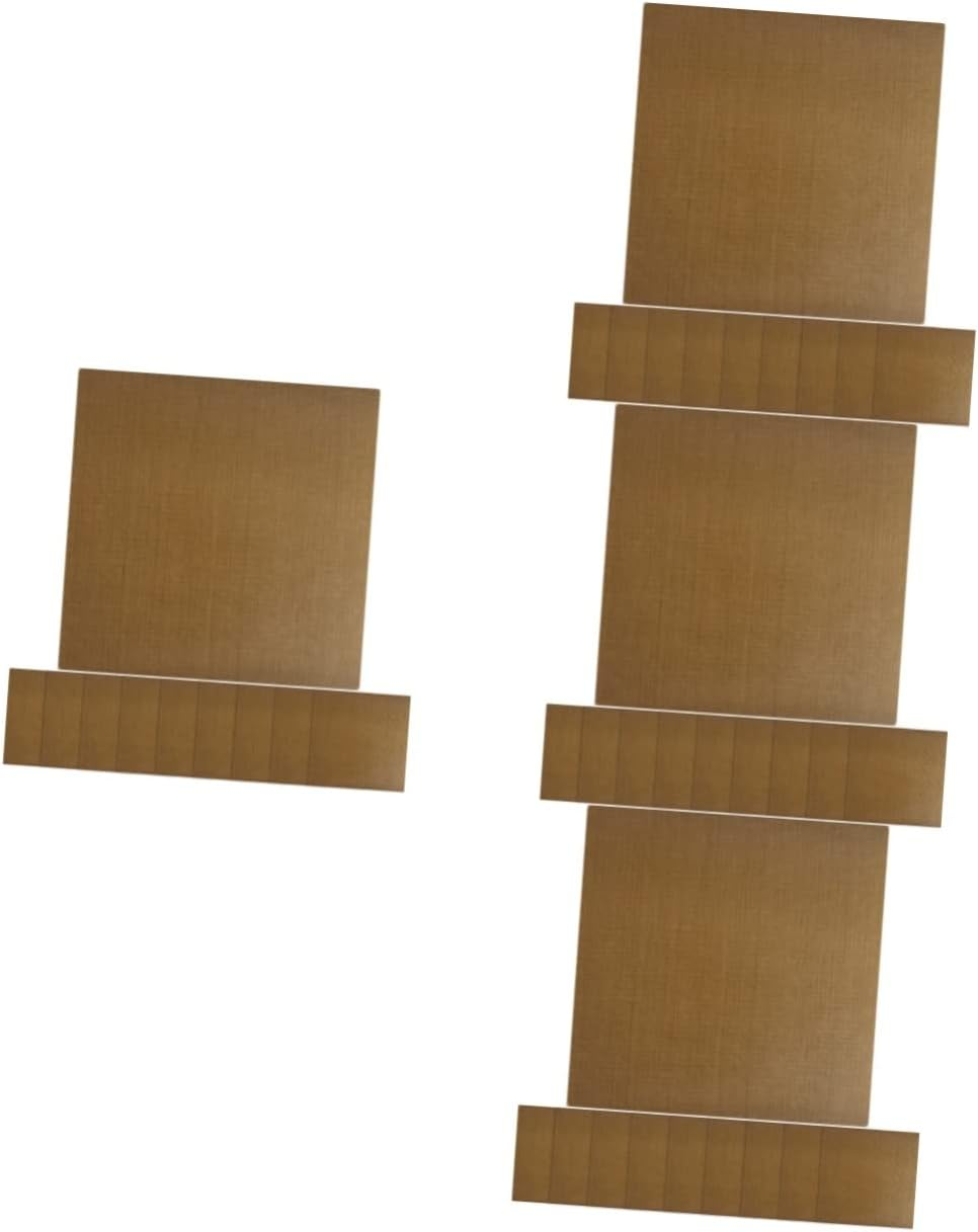 Baluue 40Pcs Heat Insulation Straightener Sticker for Salon Fabric Curling Iron Sticker Protects Hair Tools during Straightening and Curling image number 6