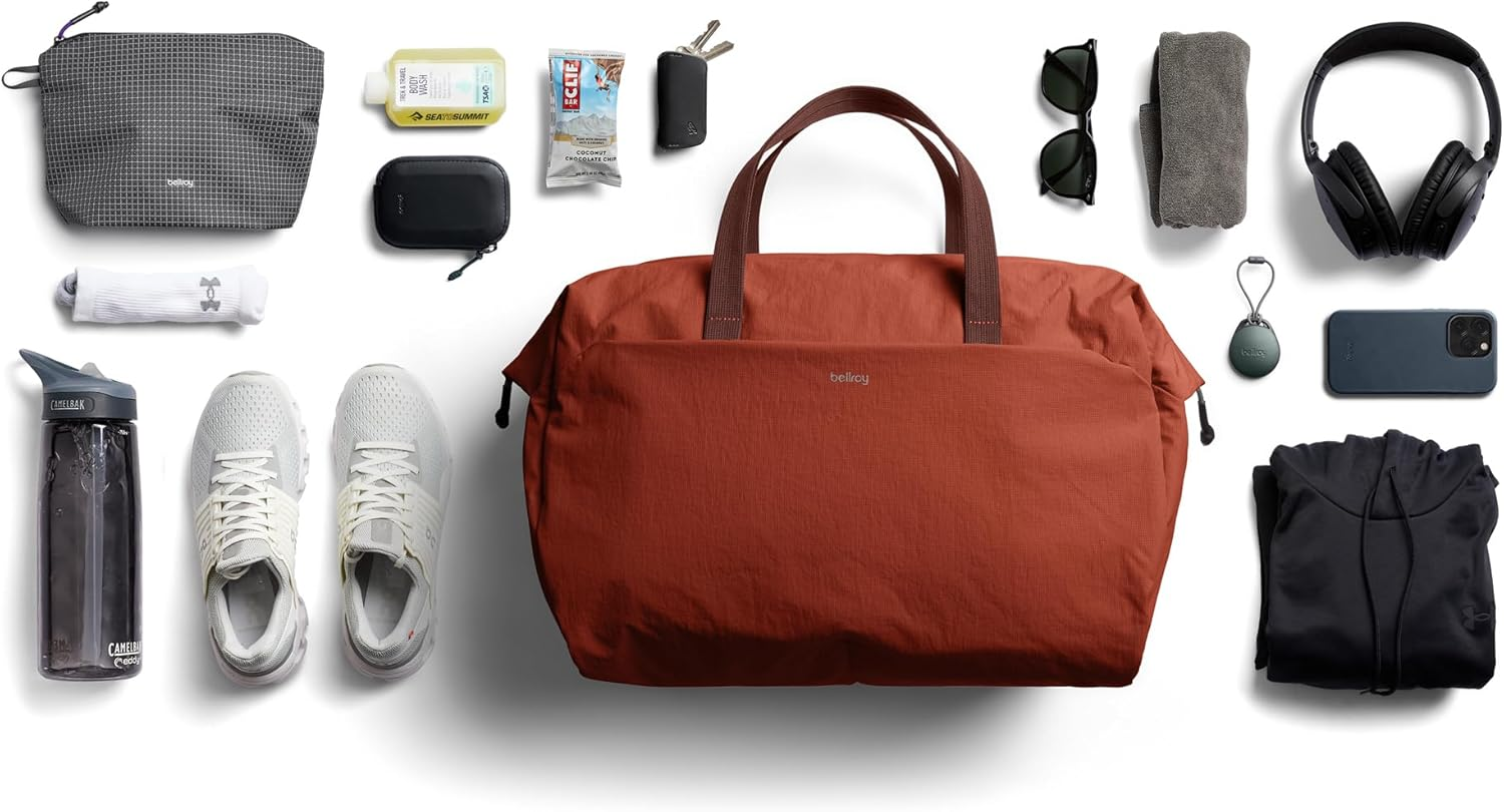 Bellroy Lite Duffel (Lightweight Technical Duffel Bag) - Black image number 5