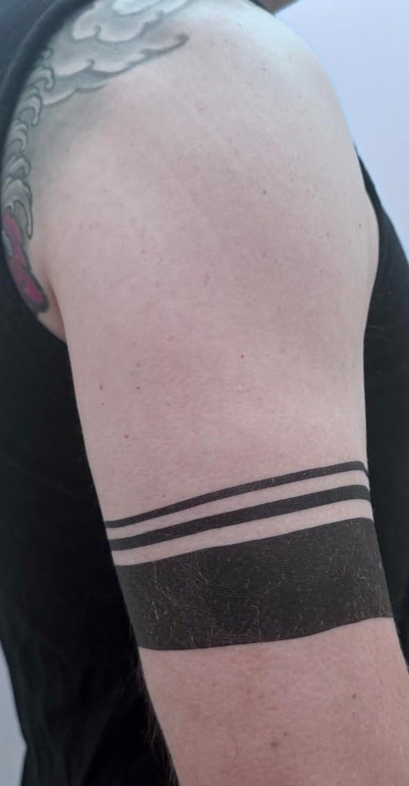 Miles5 Temporary Bracelet Tattoos Tribal Tattoos Arm Tattoos 5 Sheets image number 3