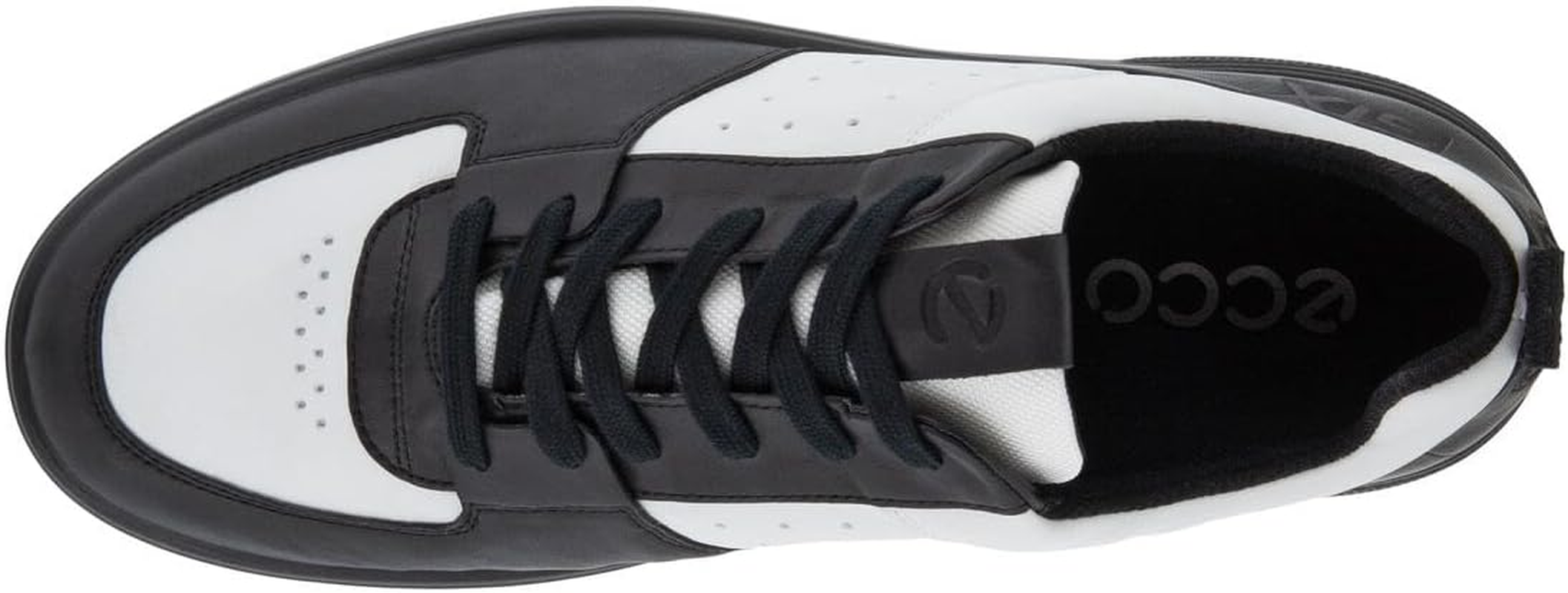 Ecco(エコー) Echo Street 720 Men'S Waterproof Sneakers, Multicolor (Black/White), 25.5 Cm 3E image number 5