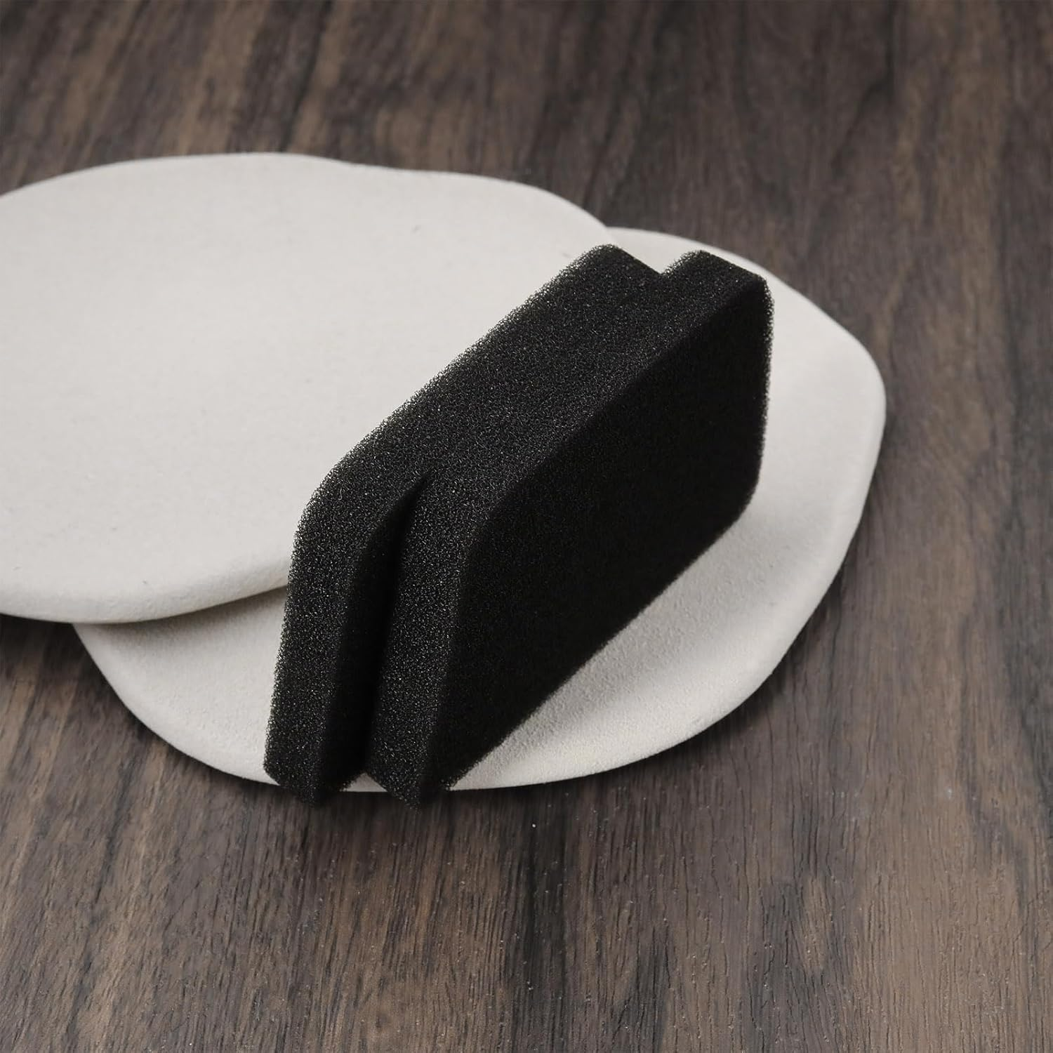 Ecsing 2Pcs Air Cleaner Element Filter for EM2650LH, Part 443171-4 Compatible with Makita image number 4