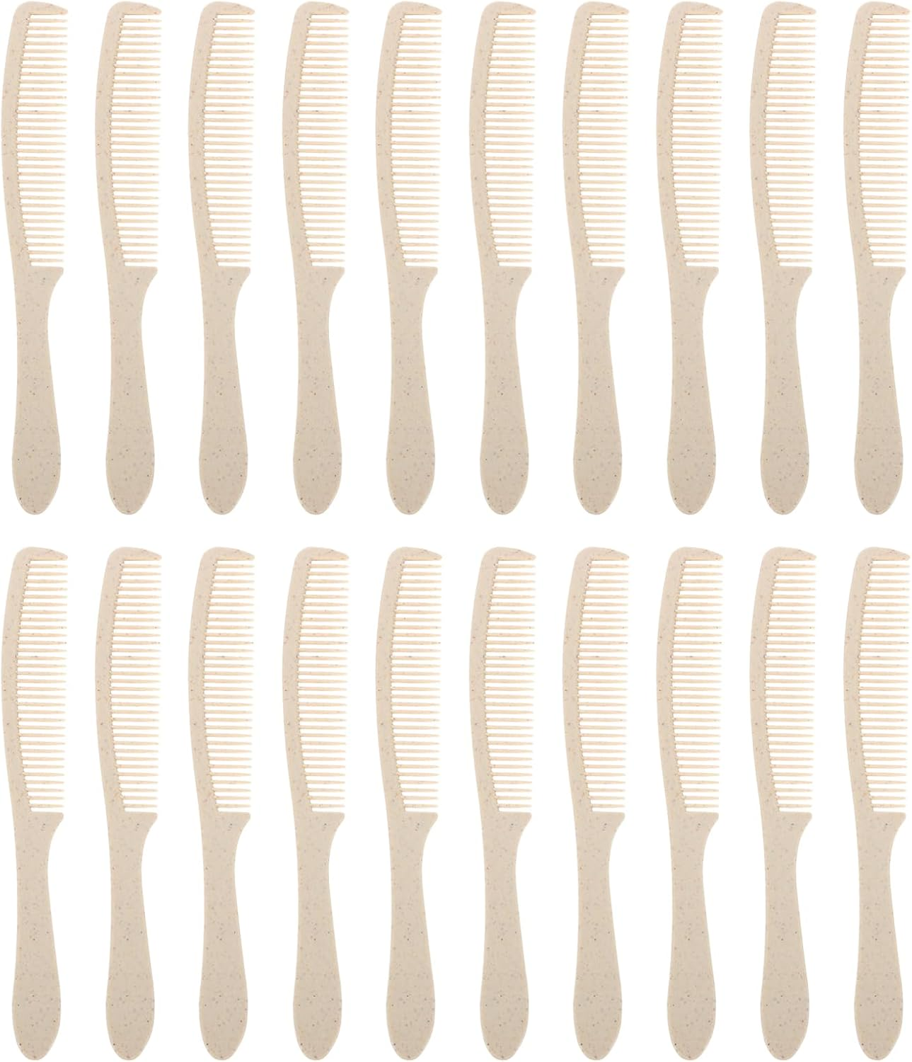 POPETPOP 50 Sets Disposable Combs Individually Wrapped Massage Brush Hair Brush Mini Pocket Combs for Travel Modeling Travel Size image number 2