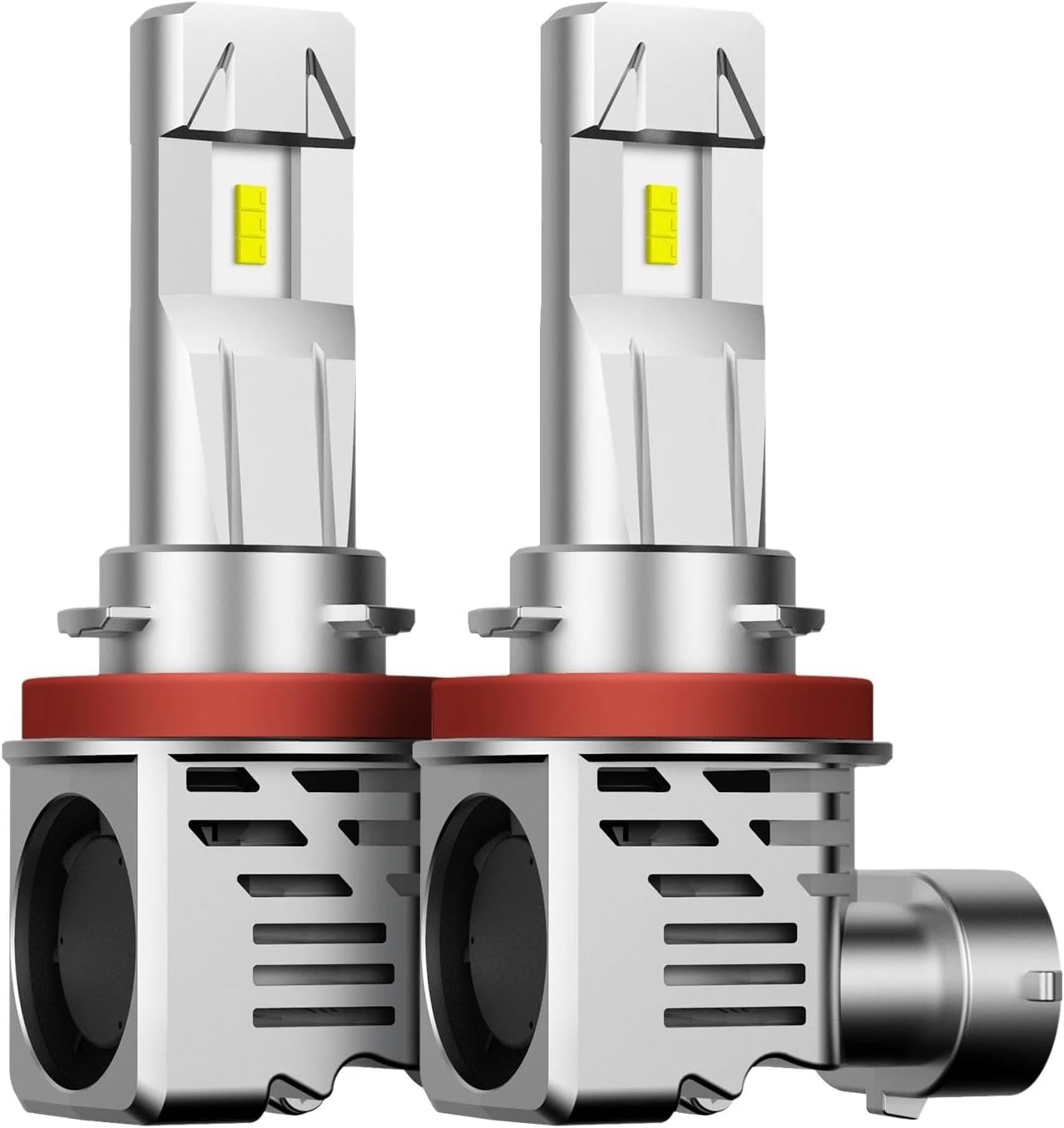 TAVICE H8/H9/H11 LED Headlight Bulbs Kit (2PCS) &ndash; 6000K Bright White Hi/Lo Beam Car Headlights, Plug & Play Conversion, Long Lifespan, Energy Efficient | Ultra Bright image number 4