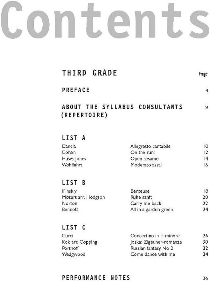 AMEB Violin Series 9 - Grade 3 image number 1