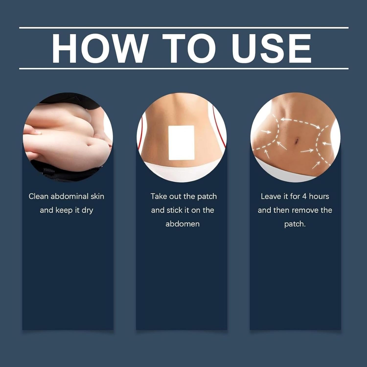 Rejuvacare Ozem Patch, Belly Button Patches for Weight Loss, Firming, Moisturizing & Natural Ingredients for Women & Girls (4 Box) image number 1