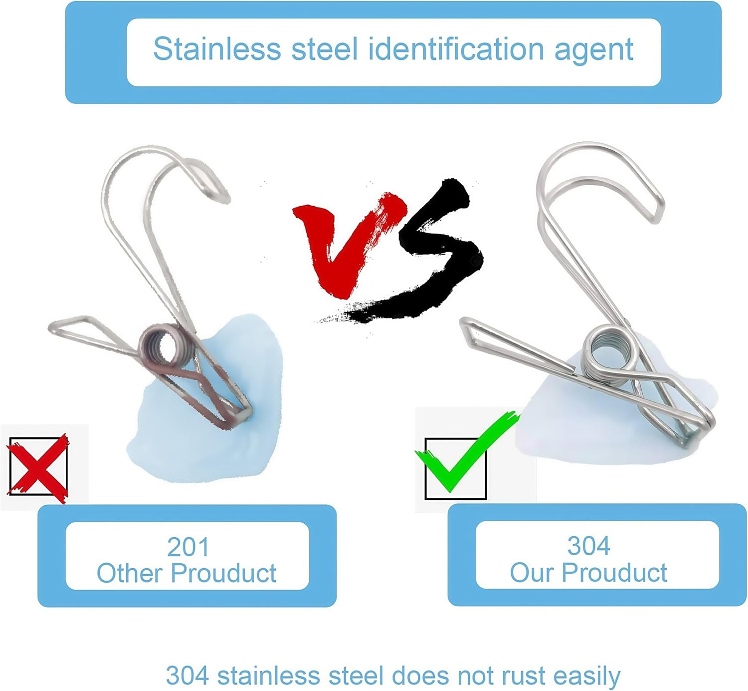 30 Pcs Clothes Pegs，3.74In Stainless Steel Metal Long Tail Clip with Hooks, Durable Hanging Clips，Heavy Duty Multifunctional Hangers Use for Display Storage Items(30 PCS)