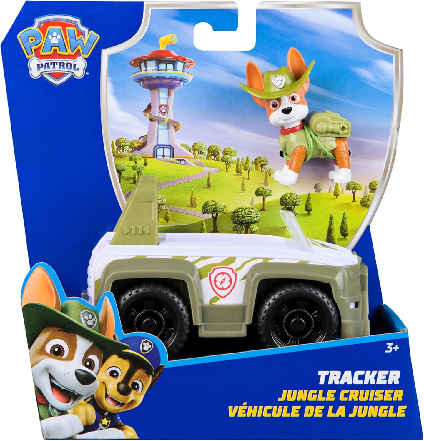 PAW Patrol, Tracker&rsquo;S Jungle Rescue Vehicle, Toy Truck with Collectible Action Figure, Sustainably Minded Kids Toys for Boys & Girls Ages 3 and Up image number 4