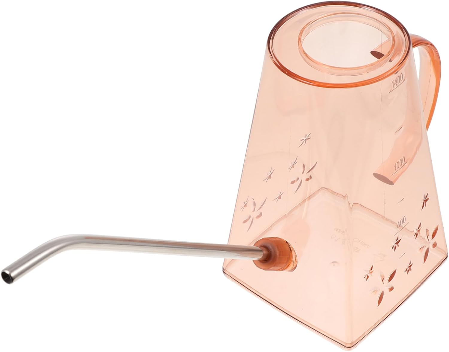 Yardwe Long Spout Watering Can for Houseplants Gardening Supplies Outdoor Use Stainless Steel Material for Indoor Plants Watering Can Design