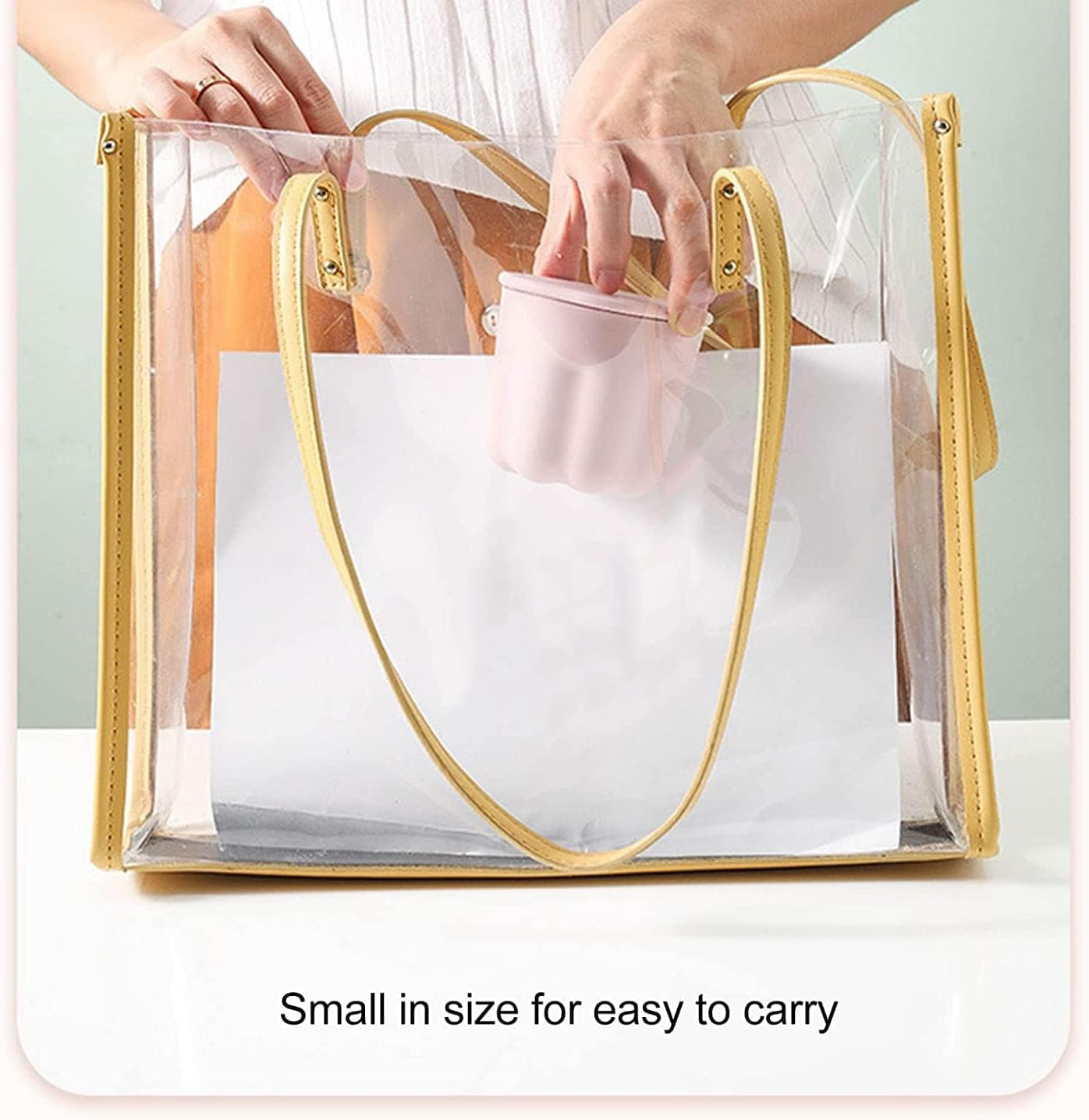 Dannisly Makeup Brush Cleaner Mat with Brush Storage Holder image number 2