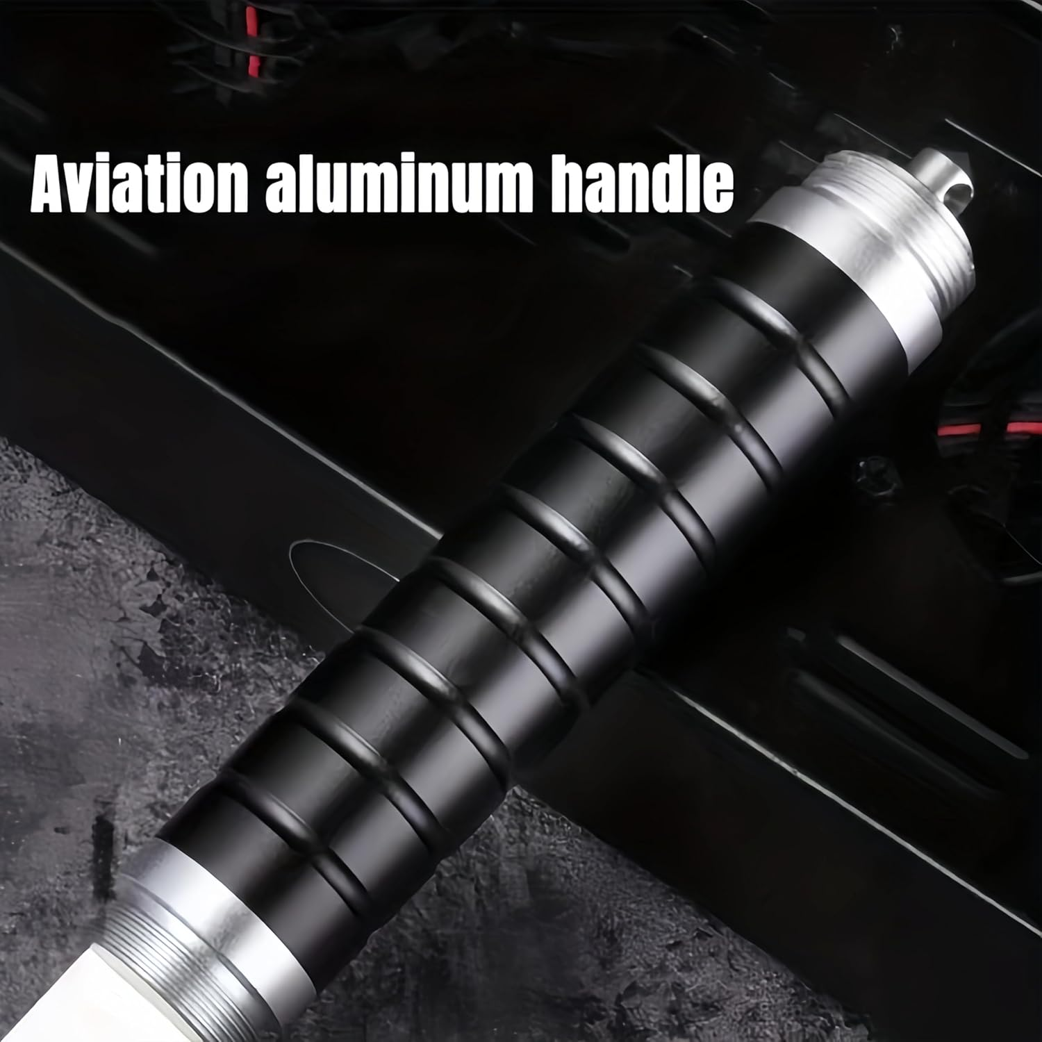 Nomel Fixed Blade Knife, 9R18 Steel, Aluminum Handle, Multitool, Camping Accessories, Window Breaker, Everyday Carry, Outdoor Gear, Gifts for Men image number 5