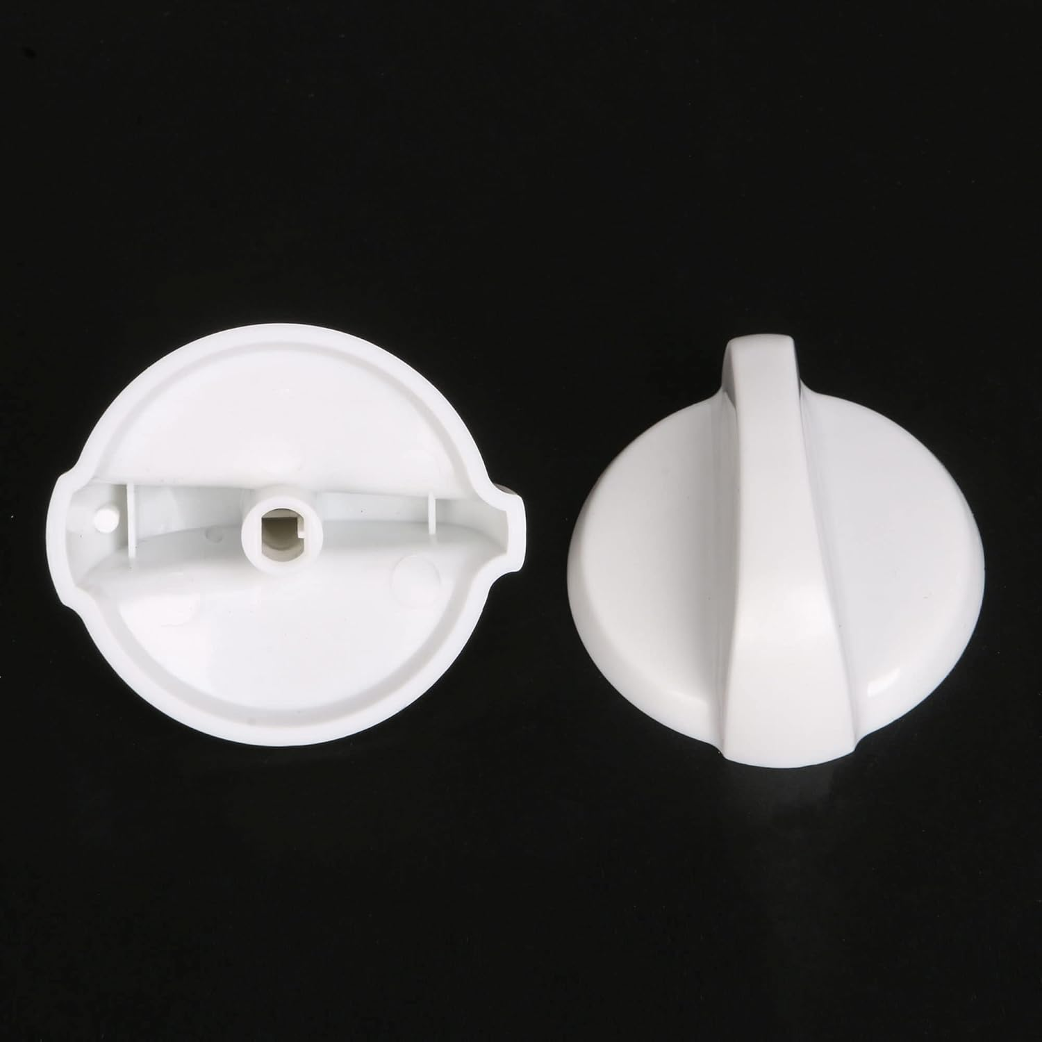 BQLZR 5.6X5X2.3Cm Stove Knob Replacement Accessories WB03T10282 Pack of 2 White image number 4