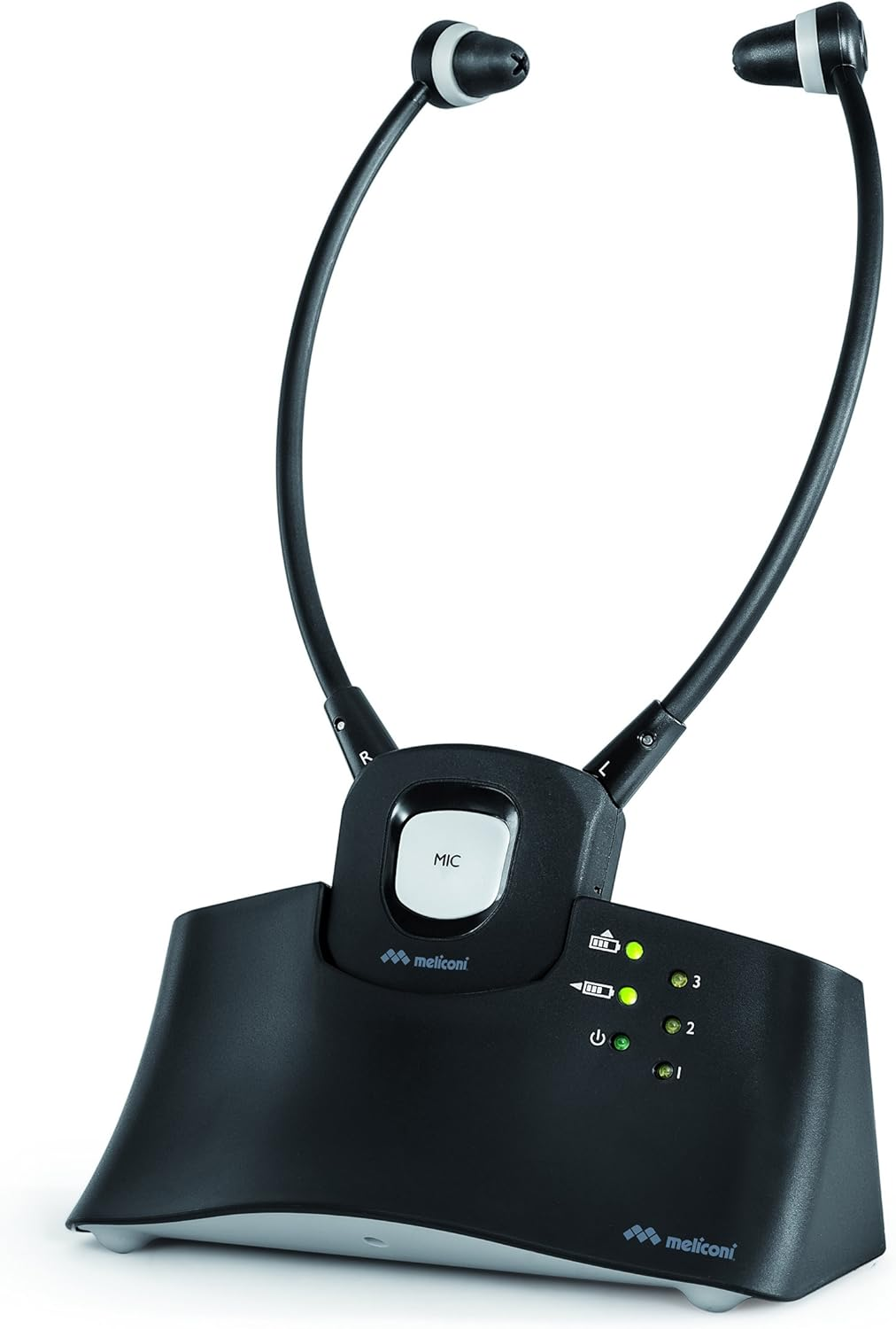 Meliconi Cuffia TV HP STETO Digital - Black image number 1