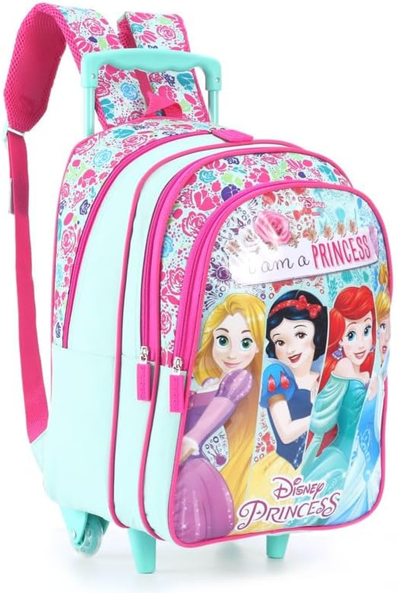 STRIDERS 16 Inches Princess School Trolley Bag Royal Elegance in Every Step for Little Royalty Age (6 Yr to 8 Yr), Multicolour, 16 Inches T, Modern image number 1