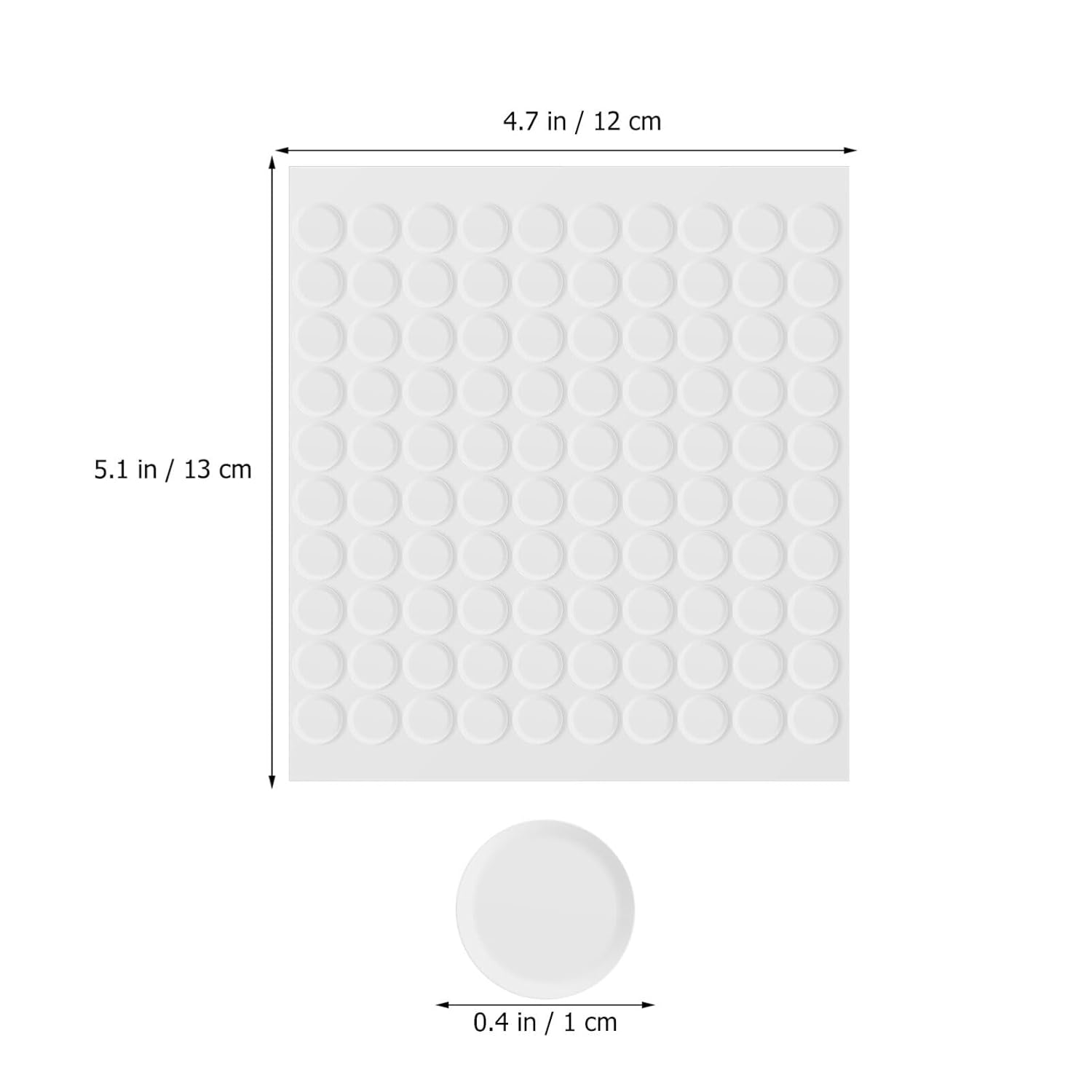 COHEALI Double Sided Adhesive Dots, Clear Removable Sticky Adhesive Mounting Putty, Waterproof No Trace Dots Adhesive Putty for Poster Picture Festival Decoration image number 2