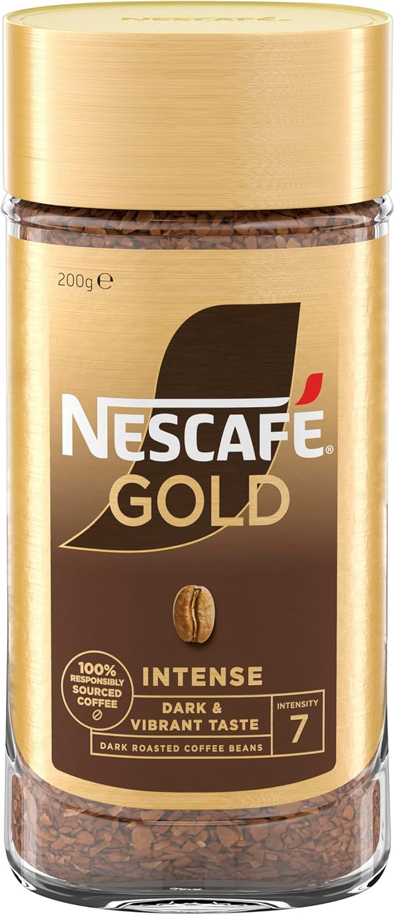 Nescafe Gold Blend Intensity 7 Dark & Vibrant Instant Coffee 200 G