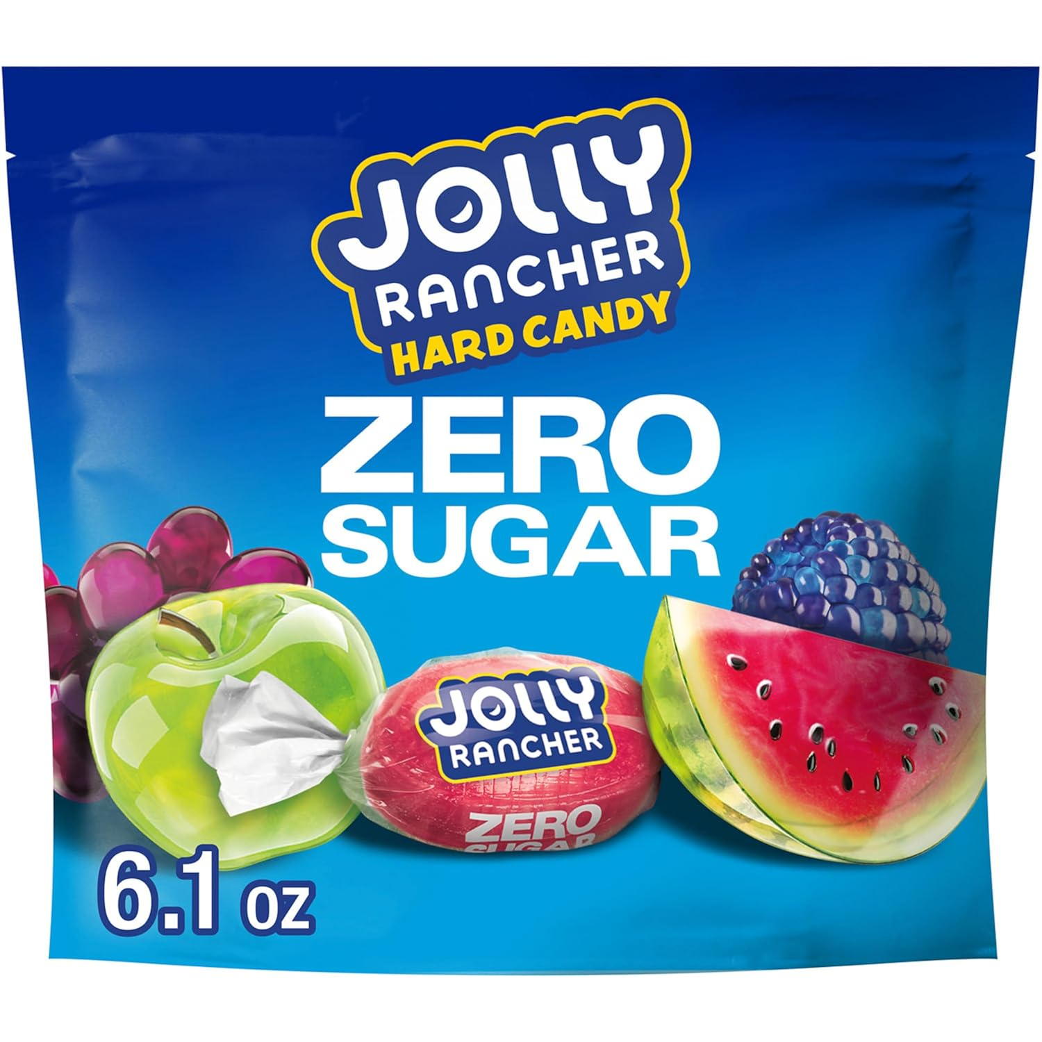 Jolly Rancher Hard Candy Zero Sugar Assorted Flavors 172G Bag image number 2