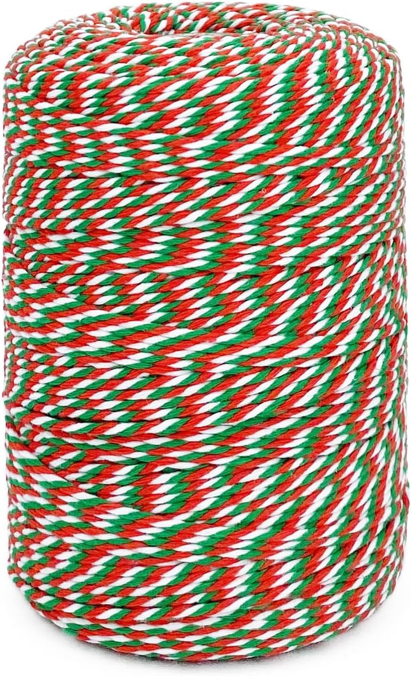 Leecogo 6Mm Jute Rope, 66 Feet 4 Ply Heavy Duty and Thick Twine Rope for Gardening, Crafting, Packing, Bundling and Home Decor