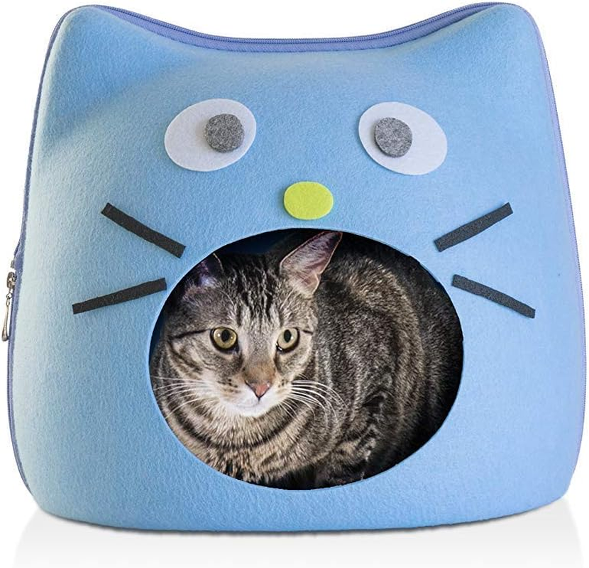 Furhaven Pet House | Footstool Ottoman Pet House for Dogs & Cats, Coconut Brown, Small