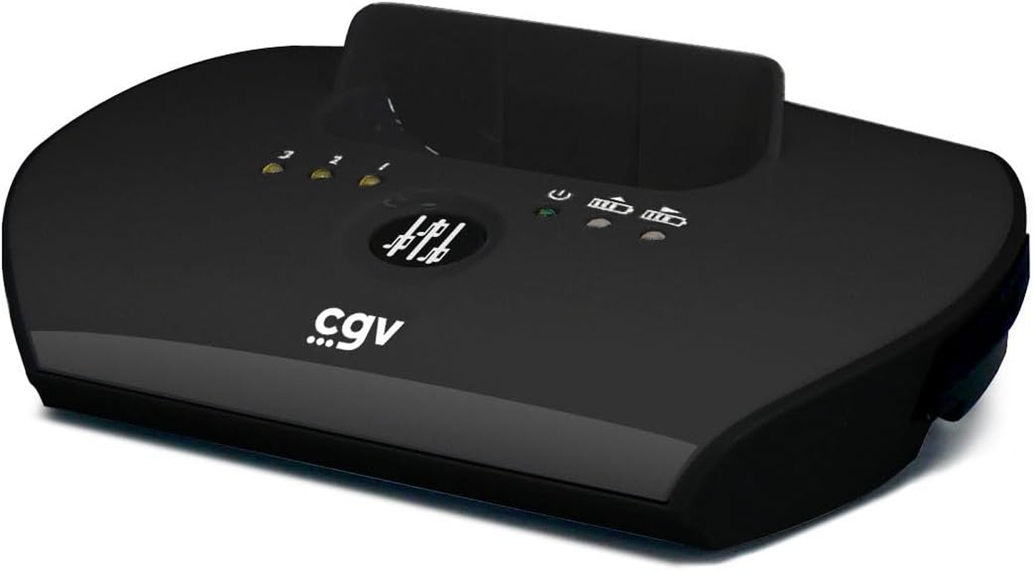 CGV Dolfin Onyx Duo Wireless Headphones for Stereo Audio TV Hifi image number 1