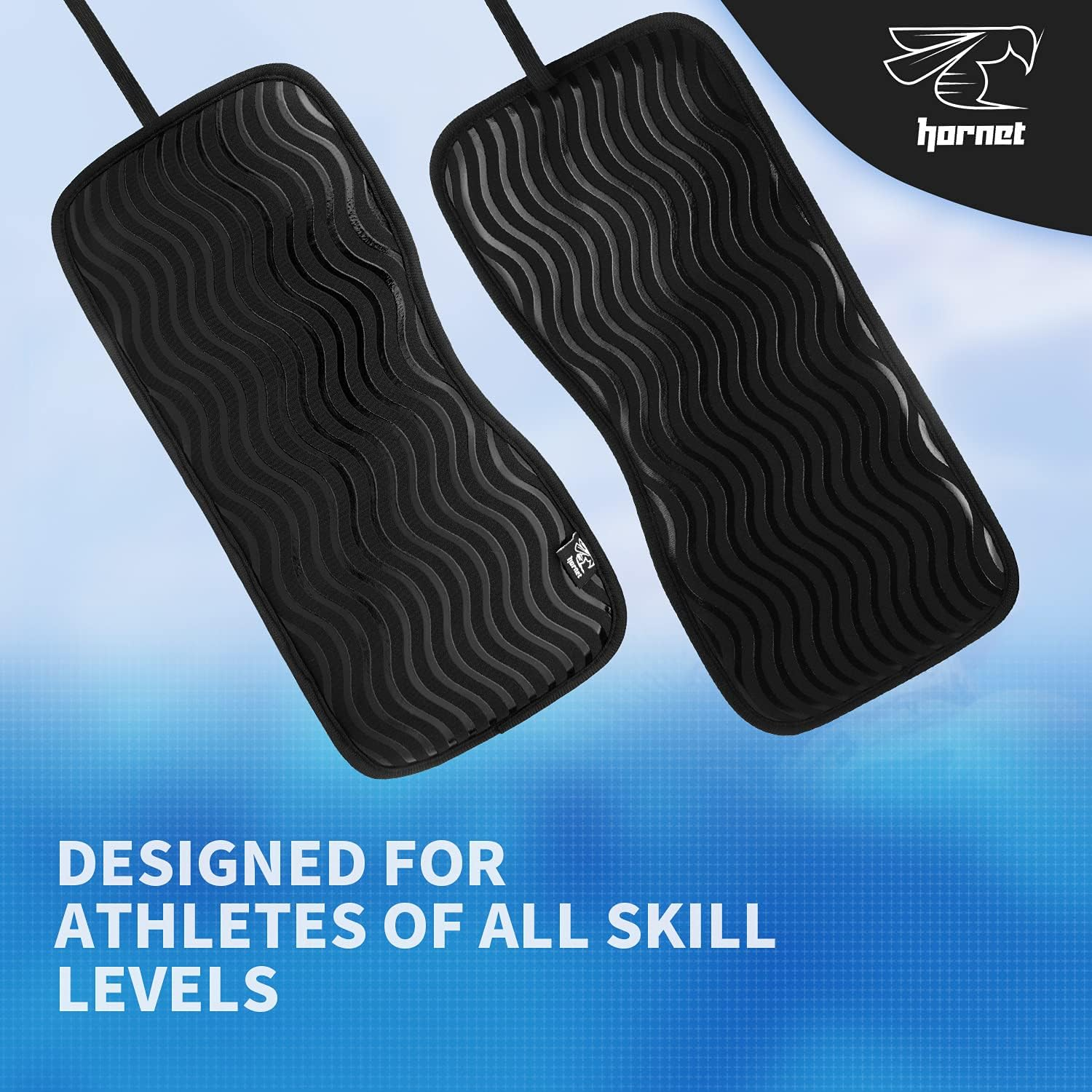 Dragon Boat Seat Pad Neoprene anti Slip Cushion- New Improved Version That Increases Comfort and Doesn&rsquo;T Slip (Double Sided Silicone Black)