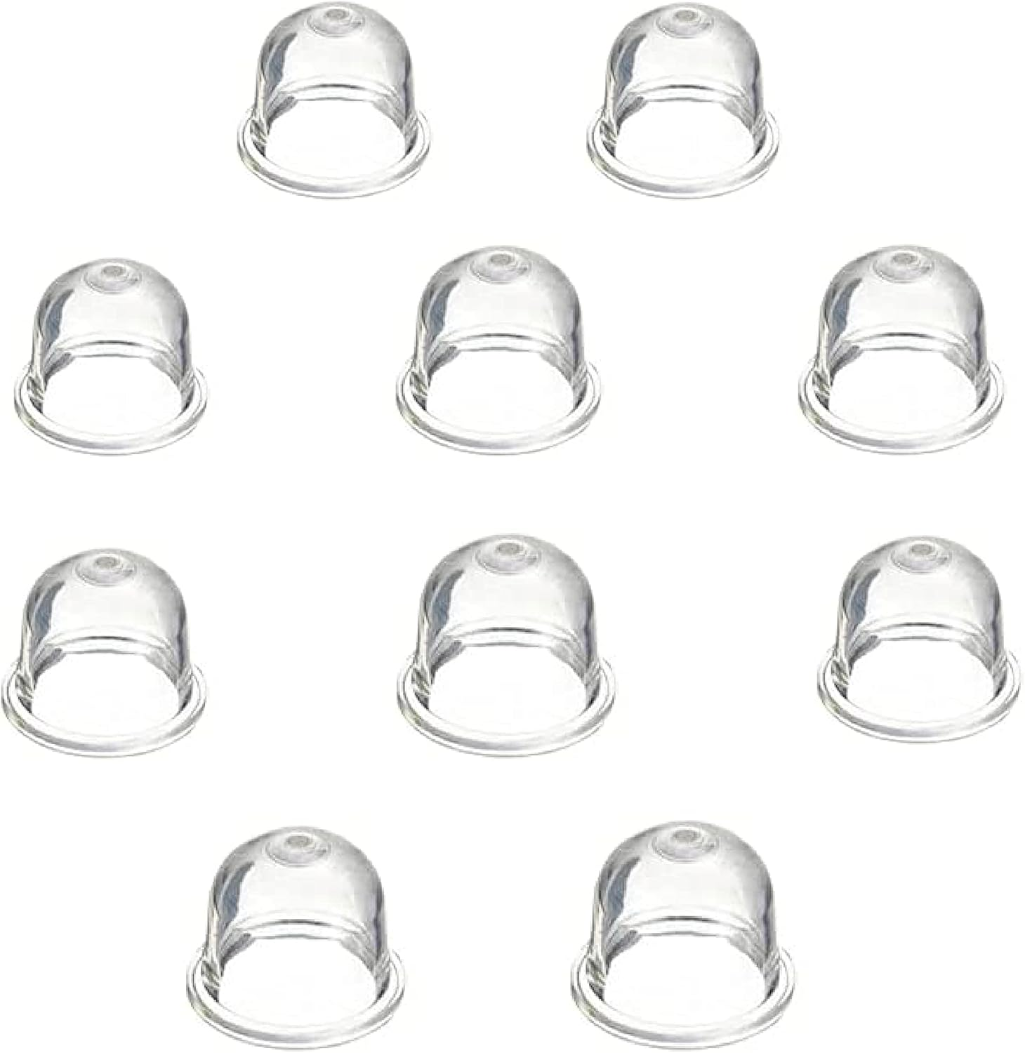 Hippotech 10 PCS Primer Bulb for Honda GX22 GX25 GX35 GX25NT GX25N GX35NT HHT25S HHT31S UMK422 UMK422K1 UMK431 Trimmer Replaces 16032-ZM3-004 image number 1