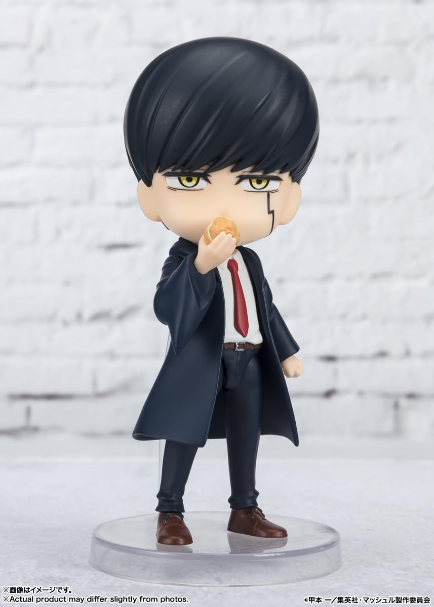 TAMASHII NATIONS - Mashle: Magic and Muscles - Mash Burnedead, Bandai Spirits Figuarts Mini Action Figure image number 1