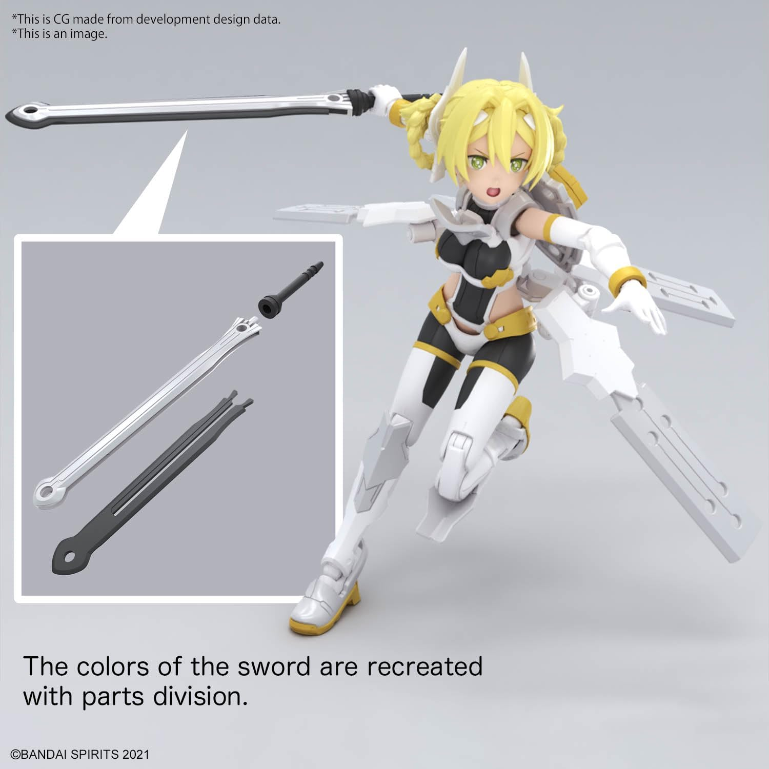 BANDAI HOBBY 30MS SIS-F00 YUFIA [Colour A] image number 1