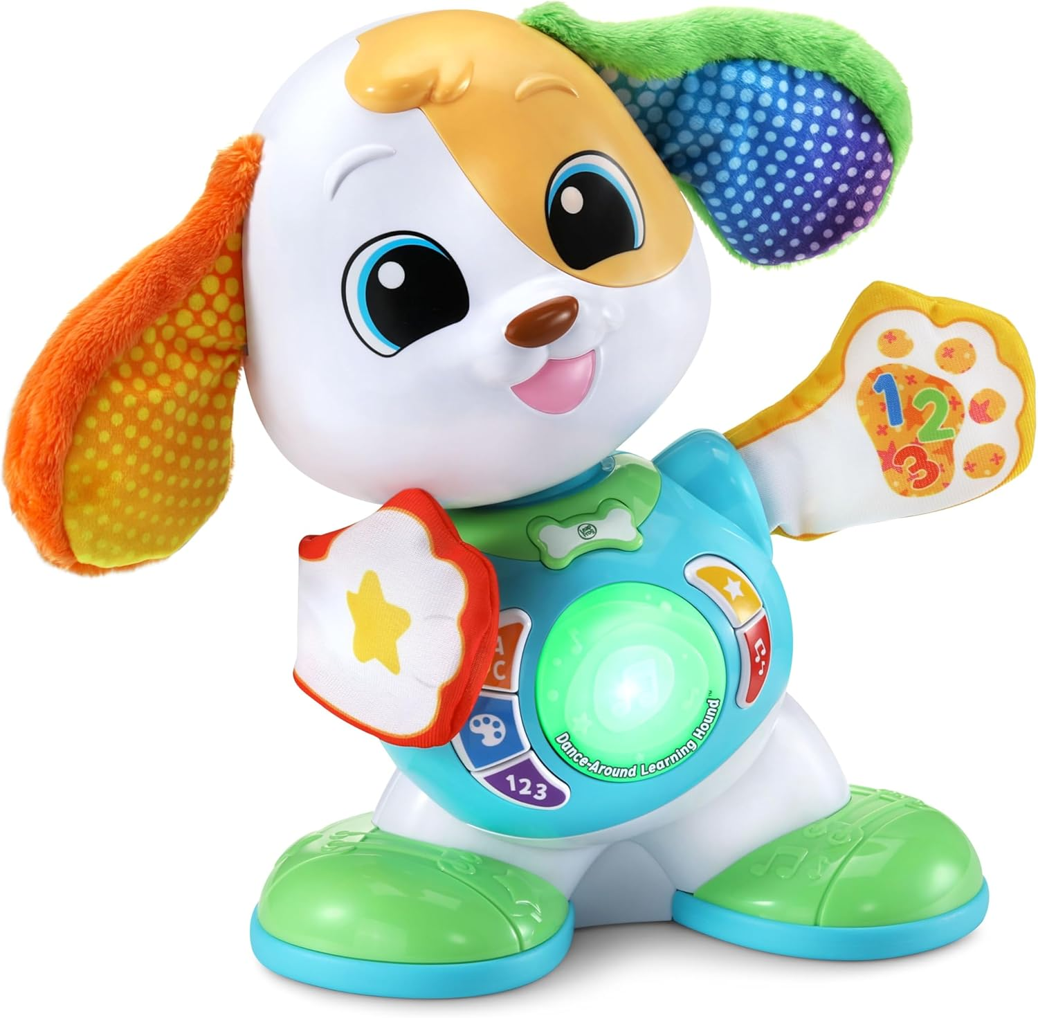 Leapfrog Dance around Learning Hound Toy - Dancing Puppy, Musical Toy - 619403 - Multicoloured