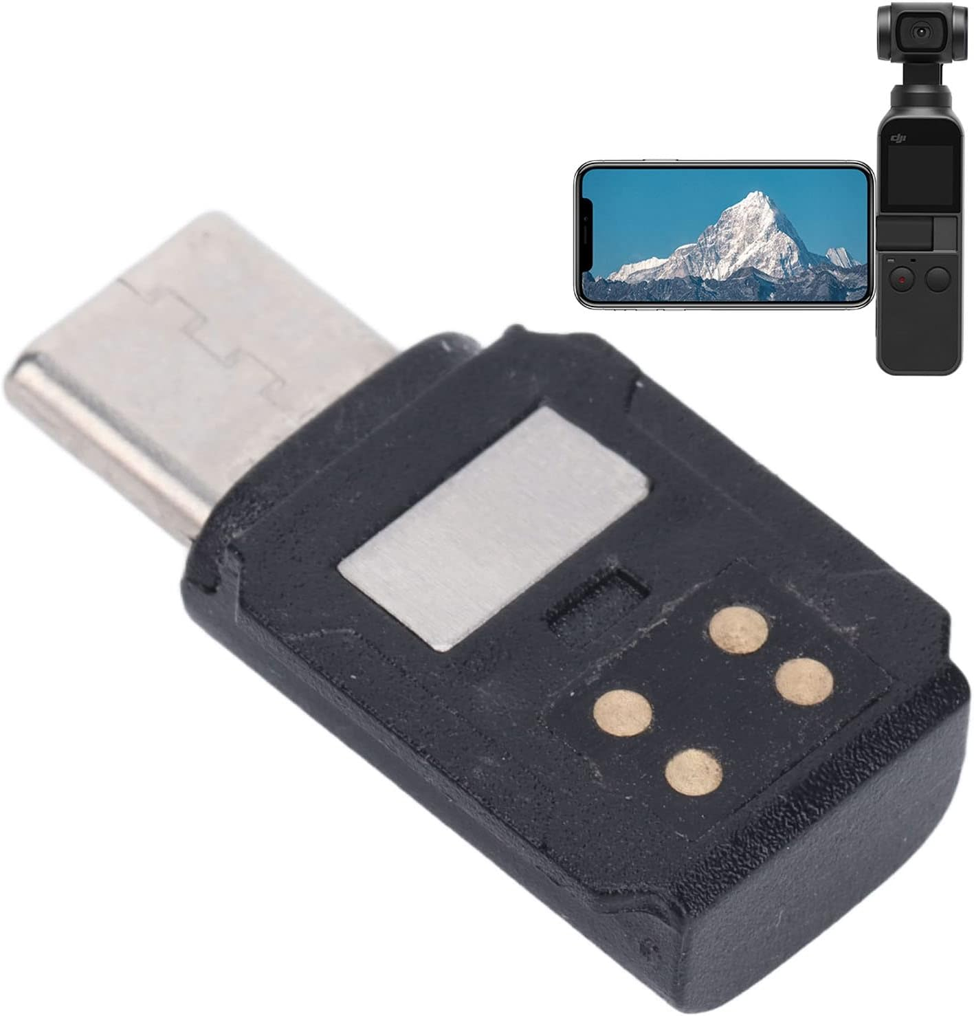 Smartphone Type C Data Connector Adapter Pocket 2 Osmo Pocket Handheld Camera Adapter Kit image number 5