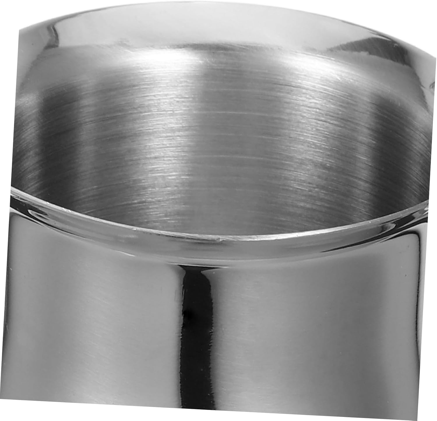 FUNOMOCYA Stainless Steel Mini Coffee Jug 3Oz 90Ml Milk Frothing Pitcher Espresso Milk Steamer Cup for Home Coffee Brewing 2Pcs Set image number 6