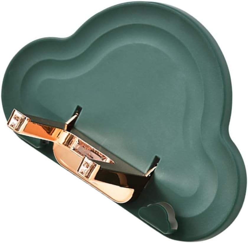 FRCOLOR Wall-Mounted Hair Dryer Holder Dryer Bracket Bathroom Storage Rack Abs Pp Material Space-Saving image number 4