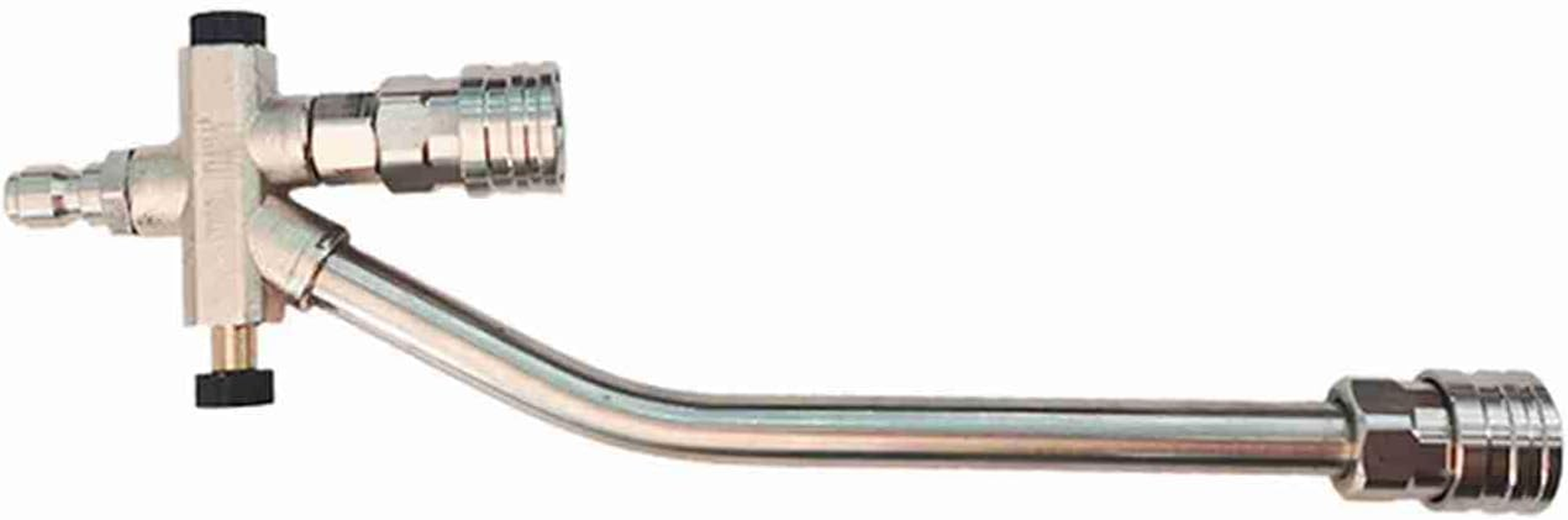 Car Wash Foam Cannon, 1L Foam Cannon, Car Foam Wide Neck Soap Sprayer for Pressure Washer, with Transparent Bottle, 1/4'' Quick Connector (Type 2)