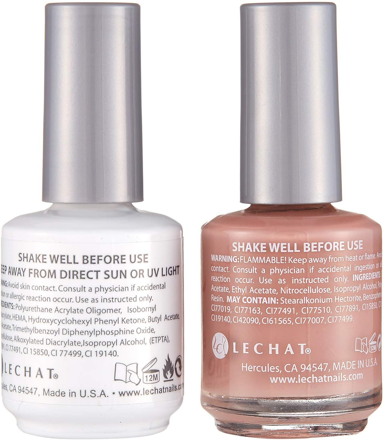 (Beach Tan Nbcs029) - Lechat Nobility - Gel Polish & Nail Lacquer Set - Collection 1-15Ml (Beach Tan NBCS029) image number 3