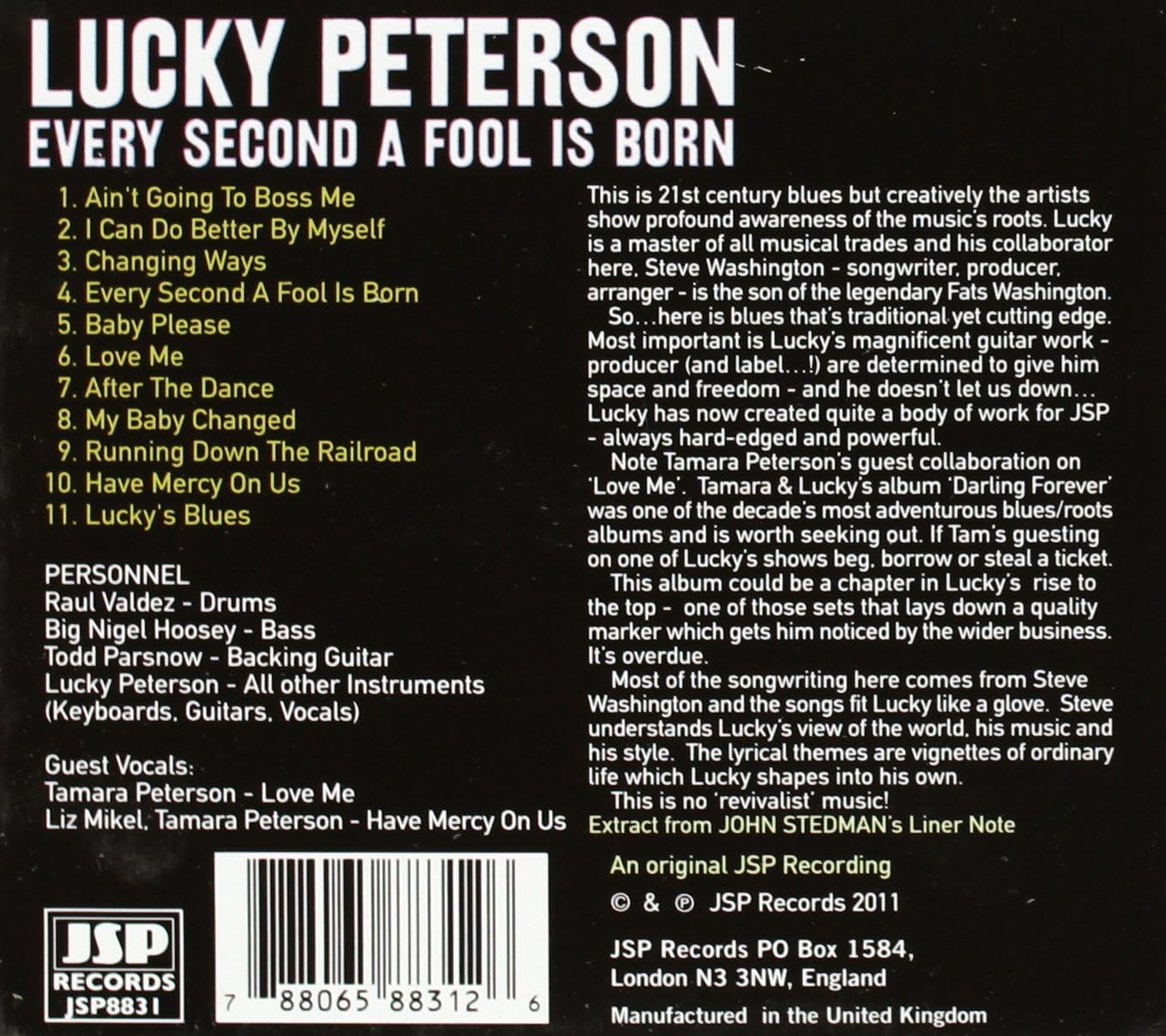 Every Second a Fool Is Born. Continually Inventive